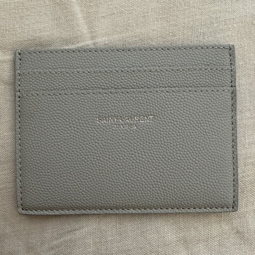 Saint Laurent card case